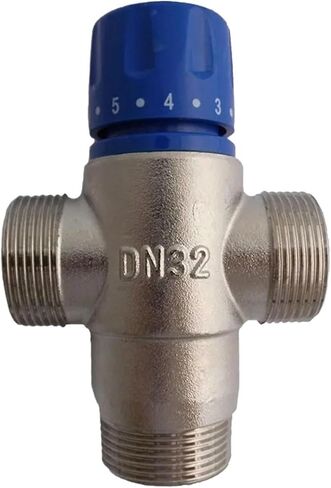 1PCS Brass 1-1/4" DN32 Solar Thermostatic Mixing Valve/Thermostatic in Kuwait