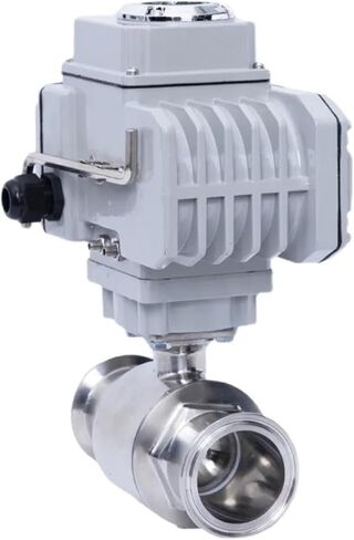 1PCS 63mm 2-Way high Platform Ball Valve Stainless Steel Q911F-16P Card Sleeve Ball Valve(24VDC) in Kuwait