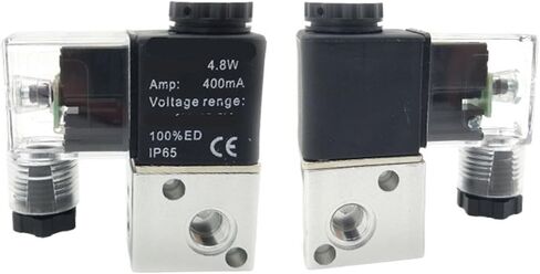 1PCS 2-Position Three-Way Solenoid Valve 3V 1 - M5 / 06 Normally Closed Pneumatic Control Valve Type(3V1 06 G1-8,AC220V_1PC) in Saudi Arabia