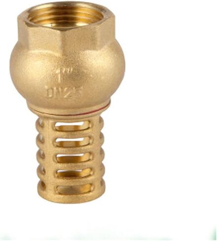 1/2" 3/4" 1" DN15 DN20 DN25 DN32 DN40 DN50 DN65 Female Thread Bottom Valve Brass Water Pump Foot Valve(1") in Kuwait