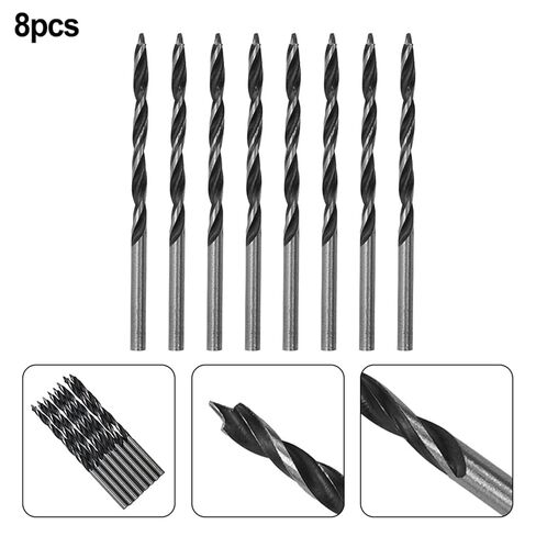 8 قطعة 3 مللي متر الخشب مجموعة لقمة مثقاب النجارة دوامة مثقاب الخشب عالية الكربون الصلب الخشب لوح ثقب خاص تويست مثقاب الخشب أداة اليد in Kuwait