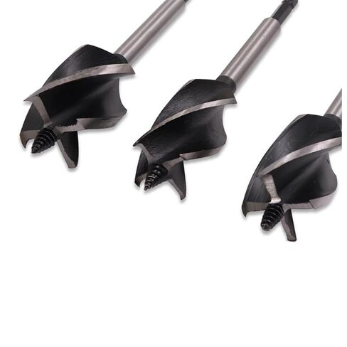 10-35mm Woodworking Twist Drill Bit Set Long Four-Slot 6.35mm Shank Carbide Drill Bit Hole Saw for Door Lock Wood Slotting Tools 1Pcs(20mm) in Saudi Arabia