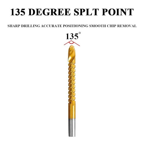 6 قطعة مجموعة لقمة مثقاب الكوبالت لولبية لولبية متري مركب الحنفية مثقاب الخشب الحنفية تويست مجموعة لقمة مثقاب قطع الحفر أدوات تلميع in Kuwait