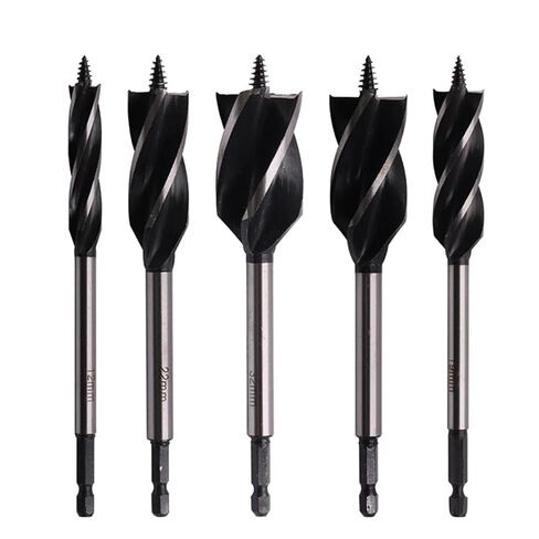 10-35mm Woodworking Twist Drill Bit Set Long Four-Slot 6.35mm Shank Carbide Drill Bit Hole Saw for Door Lock Wood Slotting Tools 1Pcs(20mm) in Saudi Arabia