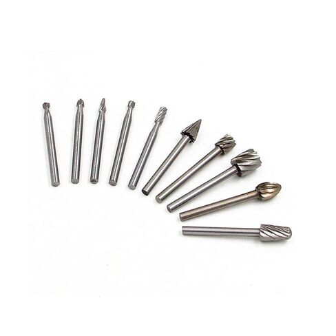 6/10 قطعة HSS دوارة متعددة أداة لدغ بت مطحنة القاطع مرفق متوافق عالية السرعة الصلب لدغ دوارة ل (10 قطعة) in Kuwait