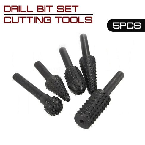 5 قطعة مجموعة لقمة مثقاب أدوات القطع لسكين النجارة أداة حفر الخشب قطع الخشب مجموعة لقمة مثقاب in Kuwait