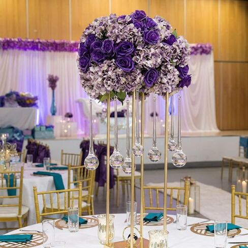 Door Decorations Hanging, 6 Pcs 14 Cm Large Wedding Decorations for Reception, Teardrop Crystal Beaded Curtain Prism Beads Hanging Crystals for Prom Mystical Whimsical Home Decor in Saudi Arabia
