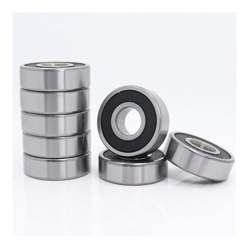 8Pcs 6201-2RS Bearing ABEC-3 Deep Groove Ball Bearings 62012RS Chrome Steel Size 12x32x10mm in Saudi Arabia