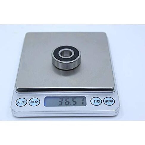 8Pcs 6201-2RS Bearing ABEC-3 Deep Groove Ball Bearings 62012RS Chrome Steel Size 12x32x10mm in Saudi Arabia