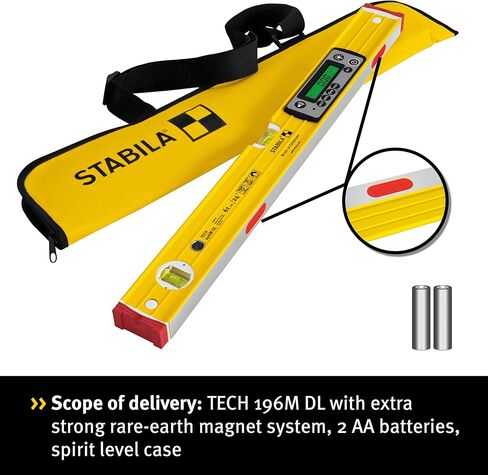 STABILA TECH 196M DL Digital Spirit Level,60 CM in Saudi Arabia
