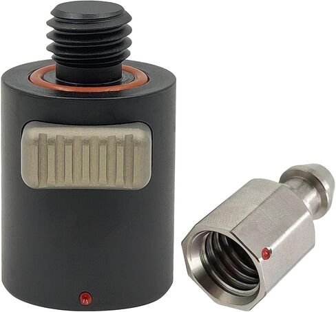 Quick Release Adapter Compatible with Leica Trimble Topcon Sokkia Total Station Prism Pole, GPS GNSS RTK Quick Release Connect Adapter Mount Bracket in Saudi Arabia
