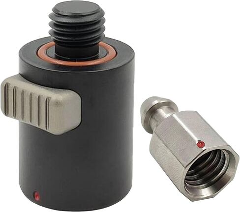 Quick Release Adapter Compatible with Leica Trimble Topcon Sokkia Total Station Prism Pole, GPS GNSS RTK Quick Release Connect Adapter Mount Bracket in Saudi Arabia