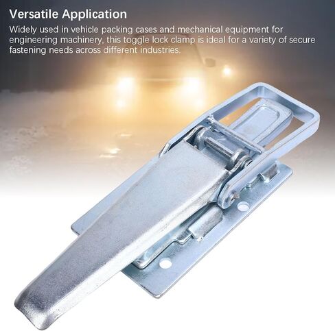 مشبك قفل ذاتي القفل، مشبك مزلاج تبديل، سهل الاستخدام، مقبض رافعة، مشبك مشبك لحقيبة تعبئة المركبات، المعدات الميكانيكية in Kuwait