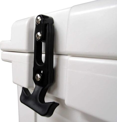 قطعتان من غطاء المحرك المطاطي، مقبض T بمشبك مرن، مقبض مطاطي مرن على شكل T، مزلاج سحب مع براغي لصندوق الأدوات in Kuwait