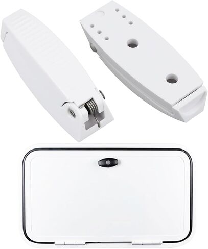 OTOTEC 4 قطع حامل باب الأمتعة RV لقارب RV متنقل للتخييم، أبيض in Kuwait