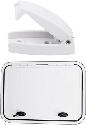 OTOTEC 4 قطع حامل باب الأمتعة RV لقارب RV متنقل للتخييم، أبيض in Kuwait