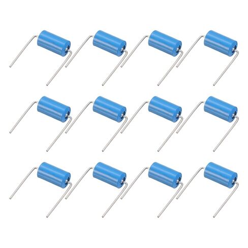 MECCANIXITY 24 Pcs SW-420 Vibration Sensor, 12V 20mA Vibration Switch Alarm Sensor for Motorcycle, Security Alarm, Car, Electronic Current Circuit, Curved Pin, Blue in Saudi Arabia