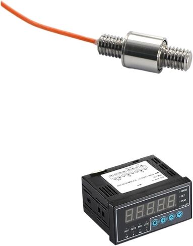 Mini Load Cell Sensor with Indicator Display Weighing Compression Load Cell Sensor 10KG 20KG 30KG 50KG 100KG 200KG 300KG 500KG(20KG and Indicator) in Saudi Arabia