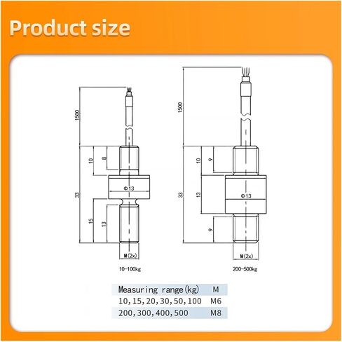 مستشعر خلية تحميل صغير مع عرض مؤشر وزن مستشعر خلية تحميل الضغط 10 كجم 20 كجم 30 كجم 50 كجم 100 كجم 200 كجم 300 كجم 500 كجم (20 كجم ومؤشر) in Kuwait