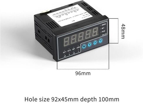 مستشعر خلية تحميل صغير مع عرض مؤشر وزن مستشعر خلية تحميل الضغط 10 كجم 20 كجم 30 كجم 50 كجم 100 كجم 200 كجم 300 كجم 500 كجم (20 كجم ومؤشر) in Kuwait