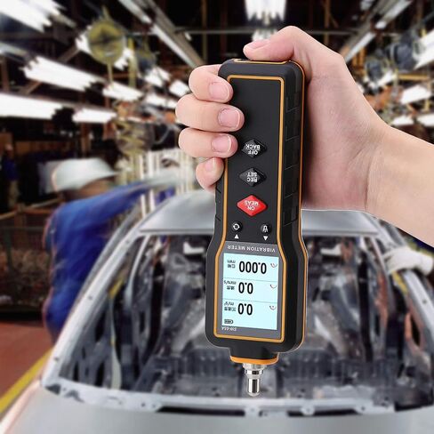 جهاز قياس الاهتزاز المحمول، قياس إزاحة سرعة المستشعر الكهروضغطي الميكانيكي الرقمي مع حقيبة قماشية معلقة من أجل الطاقة الكهربائية للماكينة in Kuwait