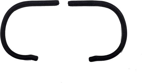 Cable Temple Conversion Kit, Universal Fit for Most Metal Frames, 1.3mm Diameter (Black) in Kuwait