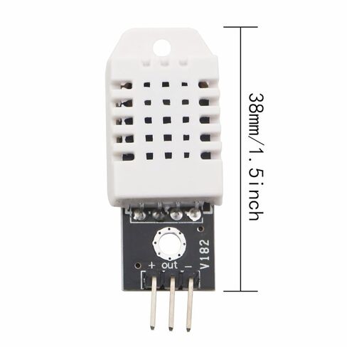 DHT22/AM2302 Digital Temperature and Humidity Sensor Module with Cable Suitable for Greenhouse Monitoring Industrial Environment Control Electronic DIY Projects in Saudi Arabia