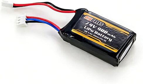 FMS 1/18 Battery RC Car Parts RC Crawler RC Trucks Parts :Lipo Battery 2S 7.4V 900mAh for FCX18 Land Cruiser 80, FCX18 K10, FCX18 LC80 Brushless in Saudi Arabia