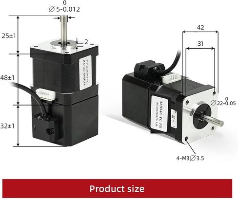 1pcsHigh Precision Helical Gear Planetary Reducer 42mm Flange Nema17 Stepper Motor 5/8mm Input 4:1-100:1 for 40mm Servo in Saudi Arabia