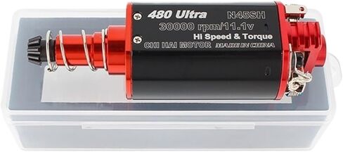 CHF-480Ultra-18TPA 30K High Large Silver N45SH NdFeB Magnet Airsoft Motor for Gel Blastre Toy in Saudi Arabia