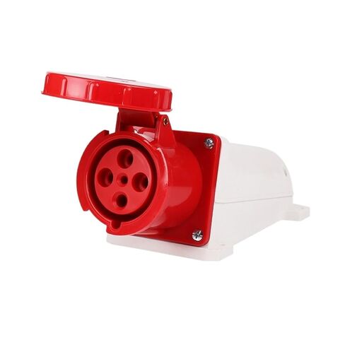 الصناعية المكشوفة ثلاث مراحل أربع أسلاك المقبس 4 حفرة 63A الطيران للماء IP44 ZQ-134 in Saudi Arabia