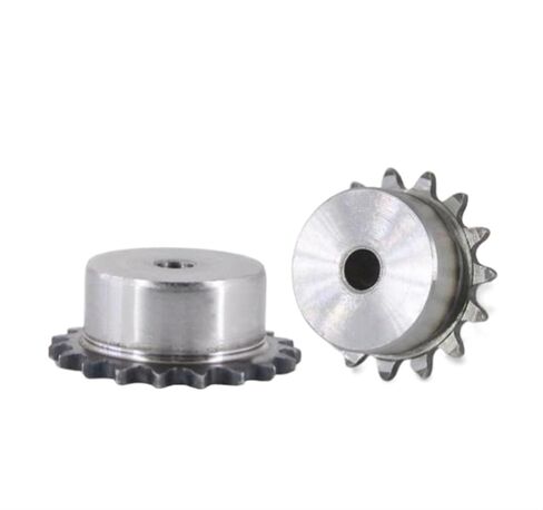 Steel Heavy Duty Motor Pinion Gear 1pcs 04C Chain Gear Steel 9T/10T/11T/12T/13T/14T/15T/16T/17T/18T/19T Teeth Industrial Sprocket Wheel(18 Teeth) in Saudi Arabia