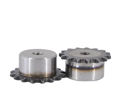 Steel Heavy Duty Motor Pinion Gear 1pcs 04C Chain Gear Steel 9T/10T/11T/12T/13T/14T/15T/16T/17T/18T/19T Teeth Industrial Sprocket Wheel(18 Teeth) in Saudi Arabia
