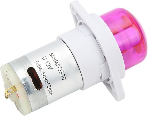 aqxreight Peristaltic Liquid Pump Strong Suction Small Dosing Pump for Lab Analytic Pharmaceutical DC 12V 3 X 5mm 800 Small Life Noise Pollution Red Dosing Lifespan This Motor Powerfu (1 * 3mm) in Saudi Arabia