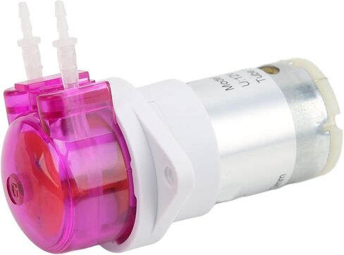 Acouto Peristaltic Liquid Pump with Strong Suction for Laboratory Analysis and Pharmaceutical Use - DC 12V, 100mlmin Rate (1 * 3mm) in Saudi Arabia
