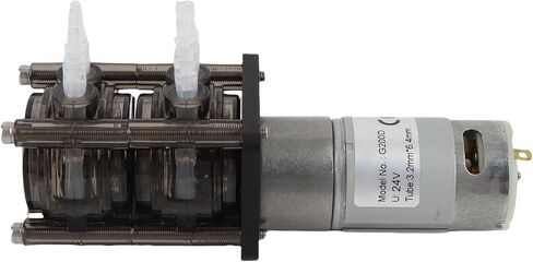 YWBL-WH Peristaltic Pump, Stainless Steel Liquid Dosing Pump, 200mlmin Rate, Ideal for Aquarium and Lab Applications (24V) in Saudi Arabia