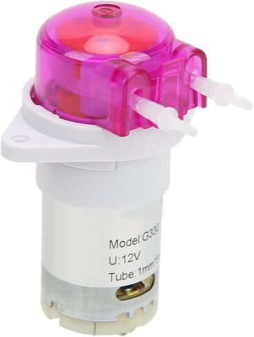 Peristaltic Liquid Pump Strong Suction Small Dosing Pump for Lab Analytic Pharmaceutical DC 12V 3 X 5mm Motor Is Motor Hours Noise Long Powerful and Powerful Dosing Cop (1 * 3mm) in Saudi Arabia