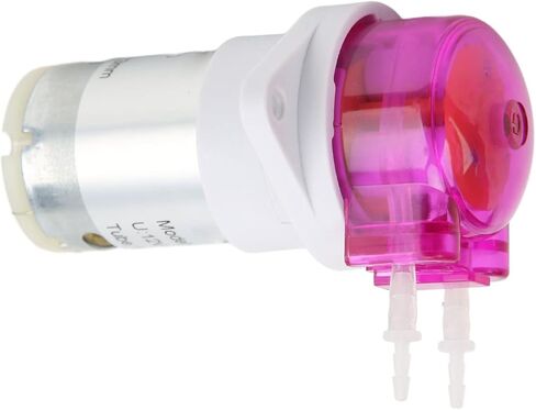 Peristaltic Liquid Pump Strong Suction Small Dosing Pump for Lab Analytic Pharmaceutical DC 12V 3 X 5mm Motor Is Motor Hours Noise Long Powerful and Powerful Dosing Cop (1 * 3mm) in Saudi Arabia