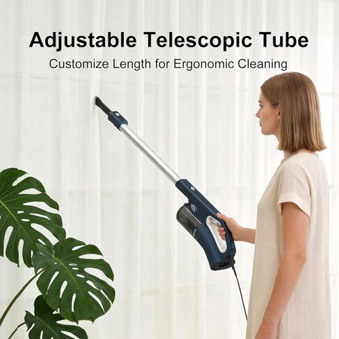 Corded Vacuum Cleaner Powerful Suction Dual Filtration with HEPA Filters One-Touch Dustbin Emptying Ultra-Lightweight & Portable Ideal for Home Cleaning 16.5-Foot Power Cord in Saudi Arabia