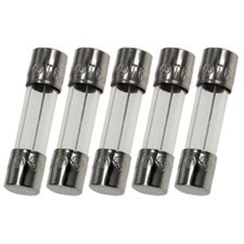 Pack of 5, 6X30mm (1/4 inch x 1-1/4 inch) 500mA 250v Glass Fuses Fast Blow (Quick Blow/Fast Acting), 500m Amp 500mA, 500m, F0.5a in Saudi Arabia