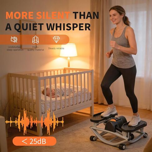 جهاز هزاز للياقة البدنية من الجانب إلى الجانب للتمرين في المنزل، منصة هزازة جانبية مناسبة للتمرين للنساء، آلات تسلق عمودية صغيرة محمولة in Kuwait