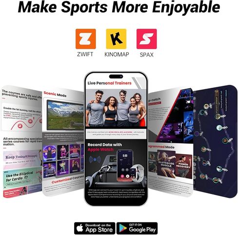 دراجة تمرين CURSOR FITNESS راقد، دراجة ثابتة مقاومة مغناطيسية 16 مستوى للتمرين المنزلي مع أجهزة استشعار النبض، مقعد وظهر قابلان للتعديل in Kuwait