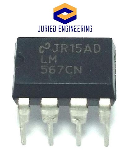 LM567CN/NOPB LM567CN LM567 IC Tone Decoder ومآخذ DIP ذات 8 سنون مع دبابيس اتصال آلية صديقة للوحة التجارب (عبوة من 5) in Kuwait