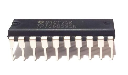 TPIC6B595N TPIC6B595 Power Logic 8-Bit Shift Register مع 150mA/ch صديق للوحة التجارب IC DIP-20 (قطعة واحدة) in Kuwait