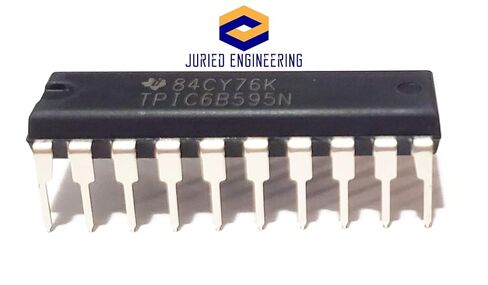 TPIC6B595N TPIC6B595 Power Logic 8-Bit Shift Register مع 150mA/ch صديق للوحة التجارب IC DIP-20 (قطعة واحدة) in Kuwait