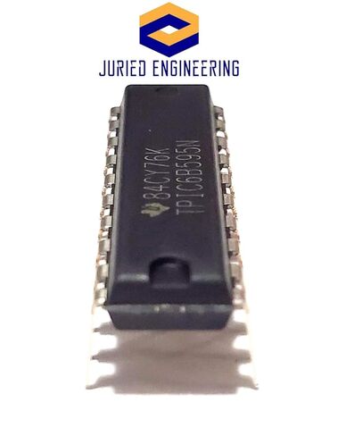 TPIC6B595N TPIC6B595 Power Logic 8-Bit Shift Register مع 150mA/ch صديق للوحة التجارب IC DIP-20 (قطعة واحدة) in Kuwait