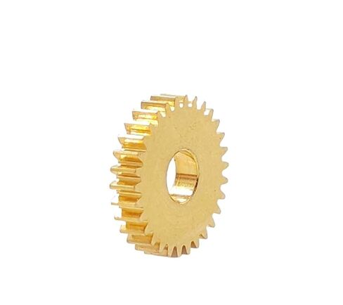 Steel Heavy Duty Motor Pinion Gear 0.2 Module 30/32/33/36 /39/40 /44 Teeth Copper Metal Gear 1.2mm Thickness Thin Micro Pinion .2M 302AB 322A 33T 393B 402AB(322A-1Piece) in Saudi Arabia