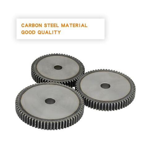 Steel Heavy Duty Motor Pinion Gear Spur Gear 1.5M-94/95/96/97/98/100/110/120 Teeth Carbon Steel Cylindrical High Frequency(1.5M97T - Bore 16 mm) in Saudi Arabia