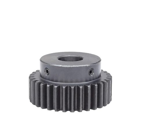 Steel Heavy Duty Motor Pinion Gear 1pcs Spur Gear 2M-32T/34T Wheel Carbon Steel Teeth Height 20mm 35mm(2M32T - Bore 20 mm) in Saudi Arabia
