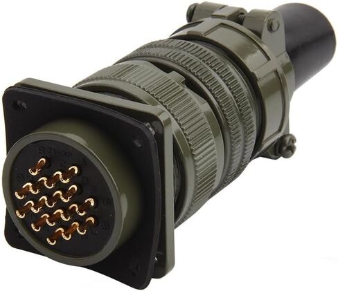 MS5015 16 Core Pin U.S. Military Standard Aviation Plug Connector MS3106A 24-5S MS3102A 24-5P Straight in Saudi Arabia
